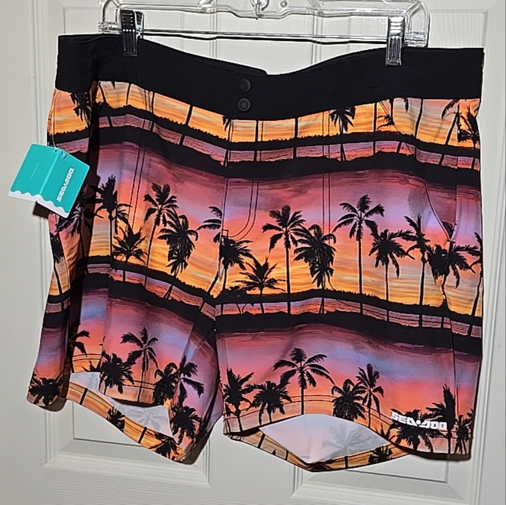 Nwt Women's Sea-Doo Swim Shortsbsz XL
